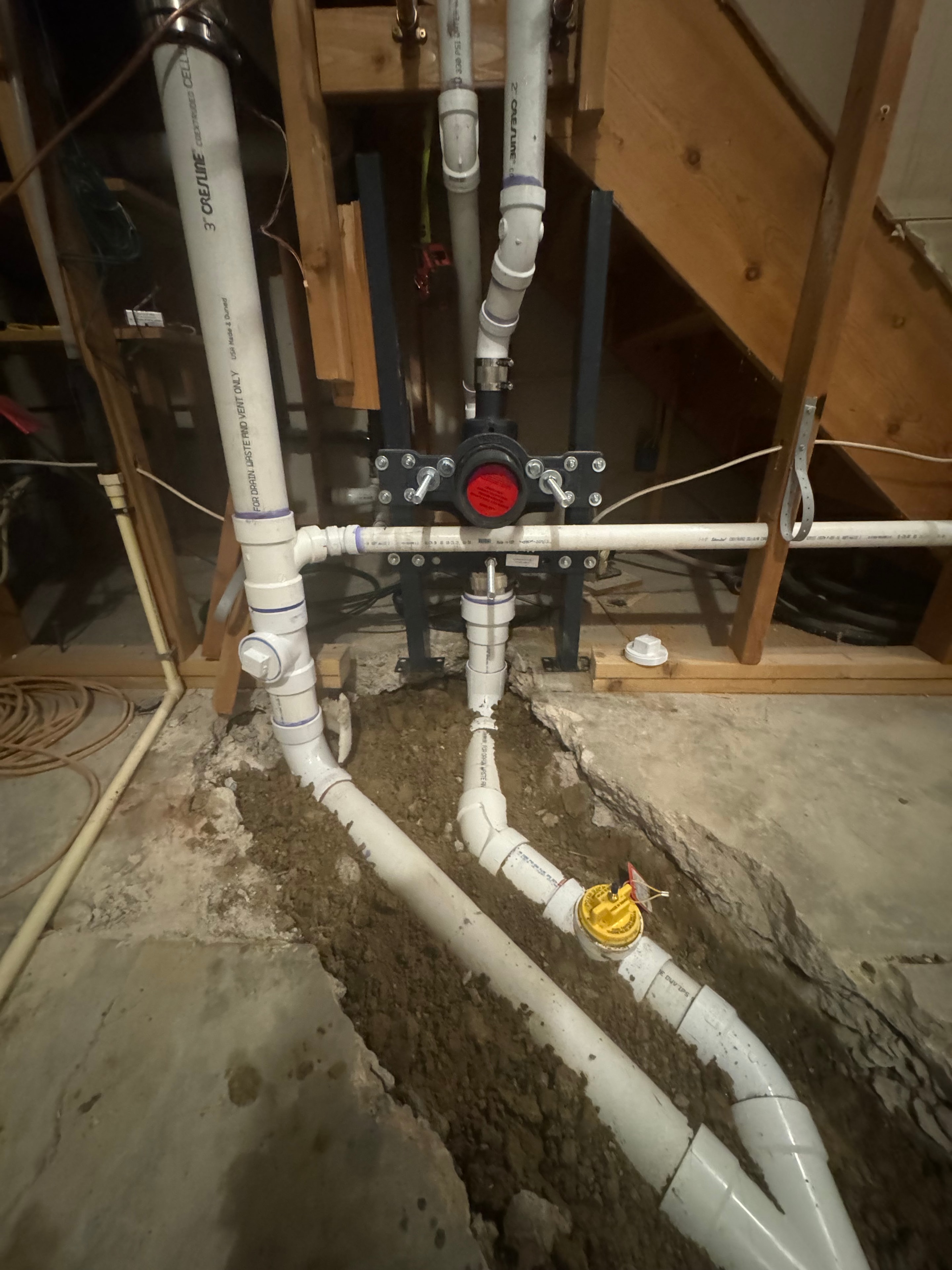 Pipe and drain work by Franklee Plumbing LLC